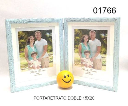 Imagen de PORTARRETRATO DOBLE 15X20 7.24